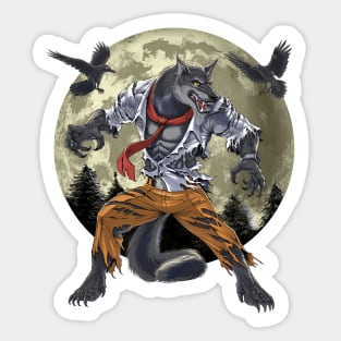 Werewolf Sticker
